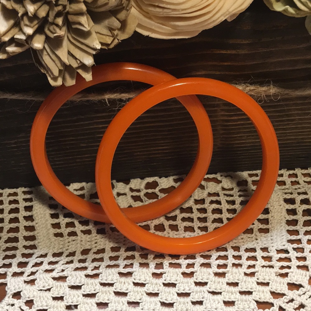 Bakelite Bangle Bracelets - image 2